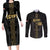 Egypt Basketball Custom Couples Matching Long Sleeve Bodycon Dress and Long Sleeve Button Shirt Come On Pharaohs - Wonder Print Shop