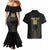 Egypt Basketball Custom Couples Matching Mermaid Dress and Hawaiian Shirt Come On Pharaohs - Wonder Print Shop