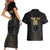 Egypt Basketball Custom Couples Matching Short Sleeve Bodycon Dress and Hawaiian Shirt Come On Pharaohs - Wonder Print Shop