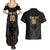 Egypt Basketball Custom Couples Matching Summer Maxi Dress and Hawaiian Shirt Come On Pharaohs - Wonder Print Shop