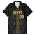 Egypt Basketball Custom Family Matching Off The Shoulder Long Sleeve Dress and Hawaiian Shirt Come On Pharaohs - Wonder Print Shop