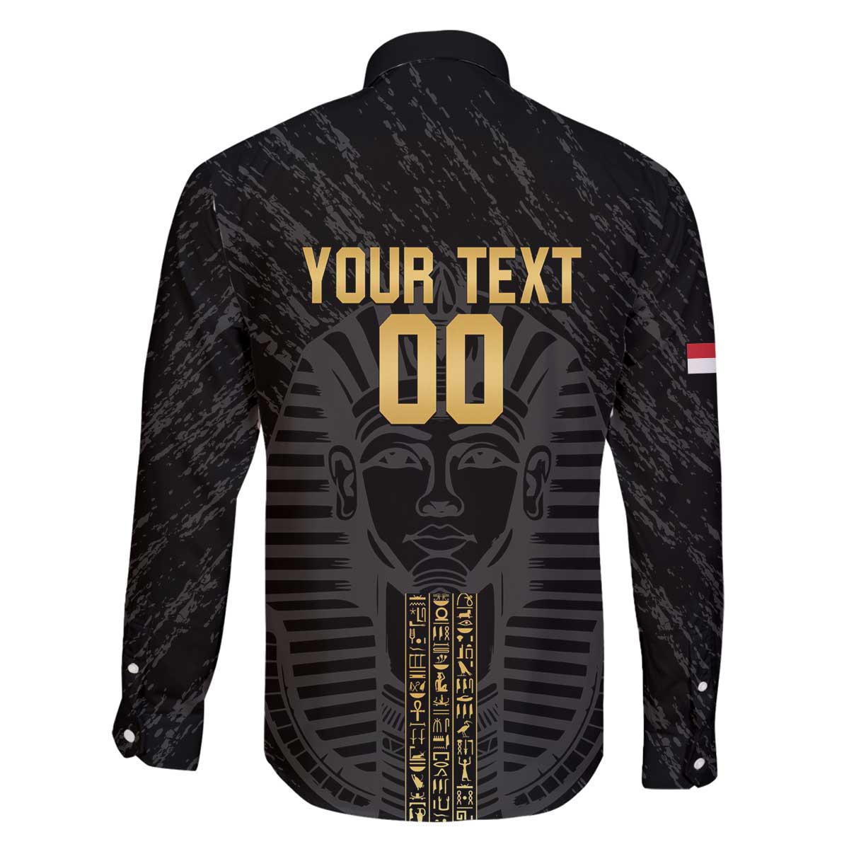 Egypt Basketball Custom Family Matching Off The Shoulder Long Sleeve Dress and Hawaiian Shirt Come On Pharaohs - Wonder Print Shop