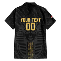 Egypt Basketball Custom Family Matching Off Shoulder Maxi Dress and Hawaiian Shirt Come On Pharaohs - Wonder Print Shop