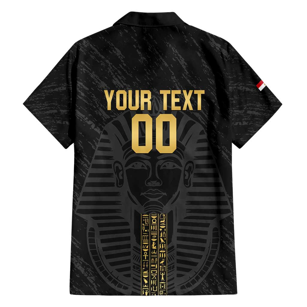 Egypt Basketball Custom Family Matching Short Sleeve Bodycon Dress and Hawaiian Shirt Come On Pharaohs - Wonder Print Shop