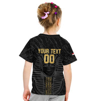 Egypt Basketball Custom Kid T Shirt Come On Pharaohs - Wonder Print Shop