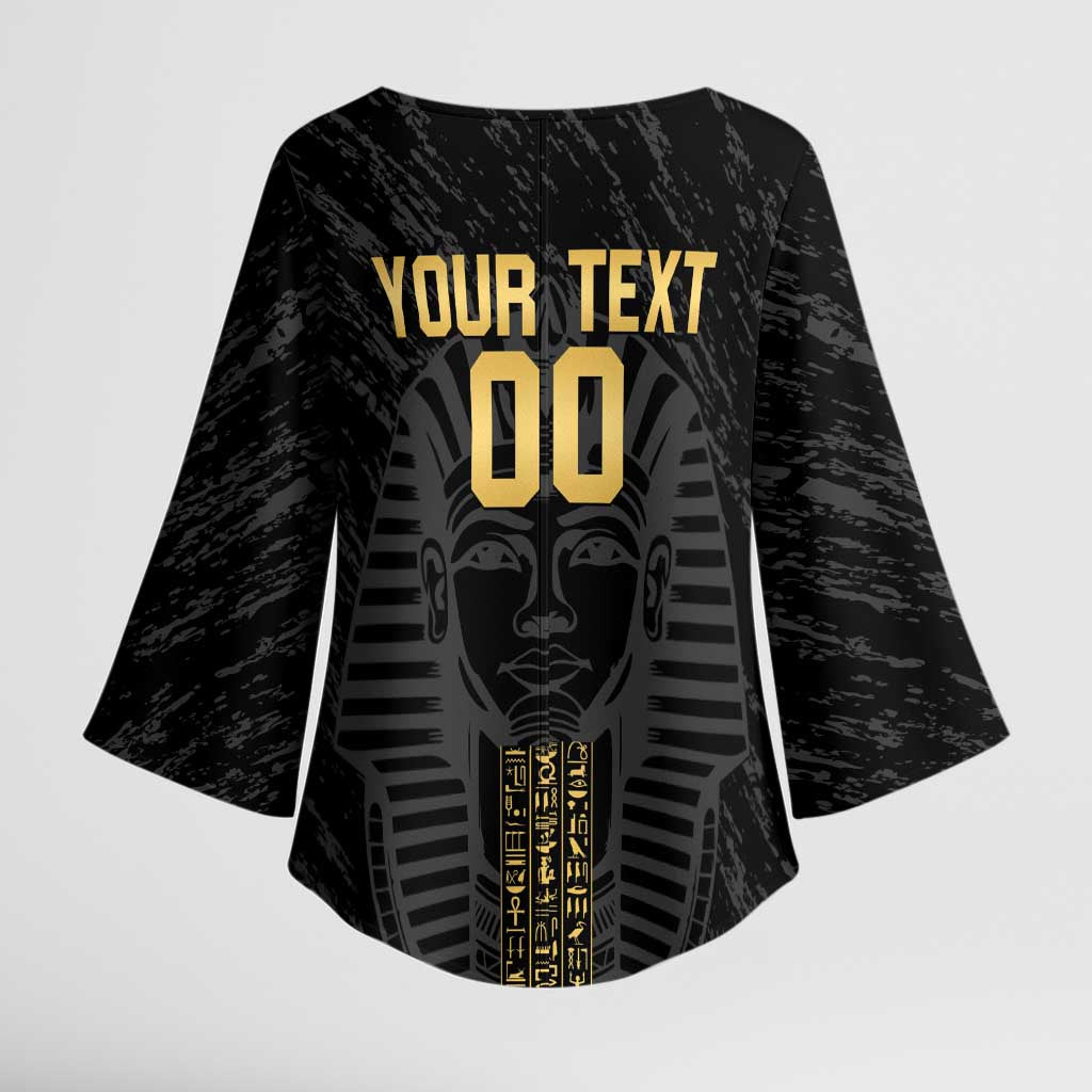 Egypt Basketball Custom Kimono Sleeve Blouse Come On Pharaohs - Wonder Print Shop