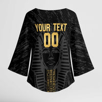 Egypt Basketball Custom Kimono Sleeve Blouse Come On Pharaohs - Wonder Print Shop