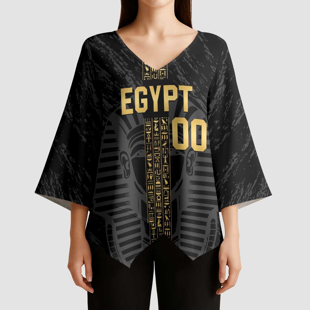 Egypt Basketball Custom Kimono Sleeve Blouse Come On Pharaohs - Wonder Print Shop