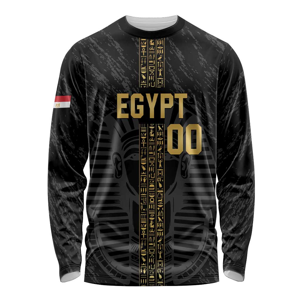 Egypt Basketball Custom Long Sleeve Shirt Come On Pharaohs - Wonder Print Shop