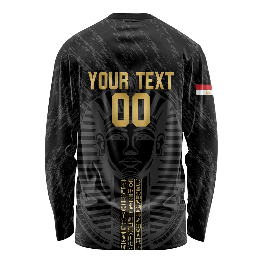 Egypt Basketball Custom Long Sleeve Shirt Come On Pharaohs - Wonder Print Shop