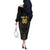 Egypt Basketball Custom Off The Shoulder Long Sleeve Dress Come On Pharaohs - Wonder Print Shop