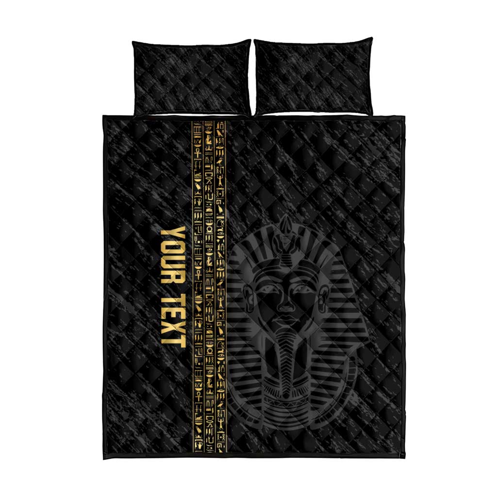 Egypt Basketball Custom Quilt Bed Set Come On Pharaohs - Wonder Print Shop