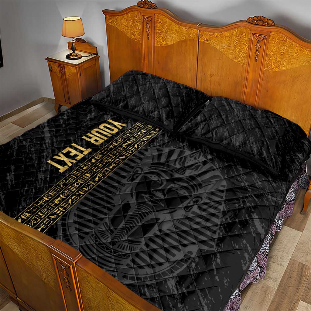 Egypt Basketball Custom Quilt Bed Set Come On Pharaohs - Wonder Print Shop