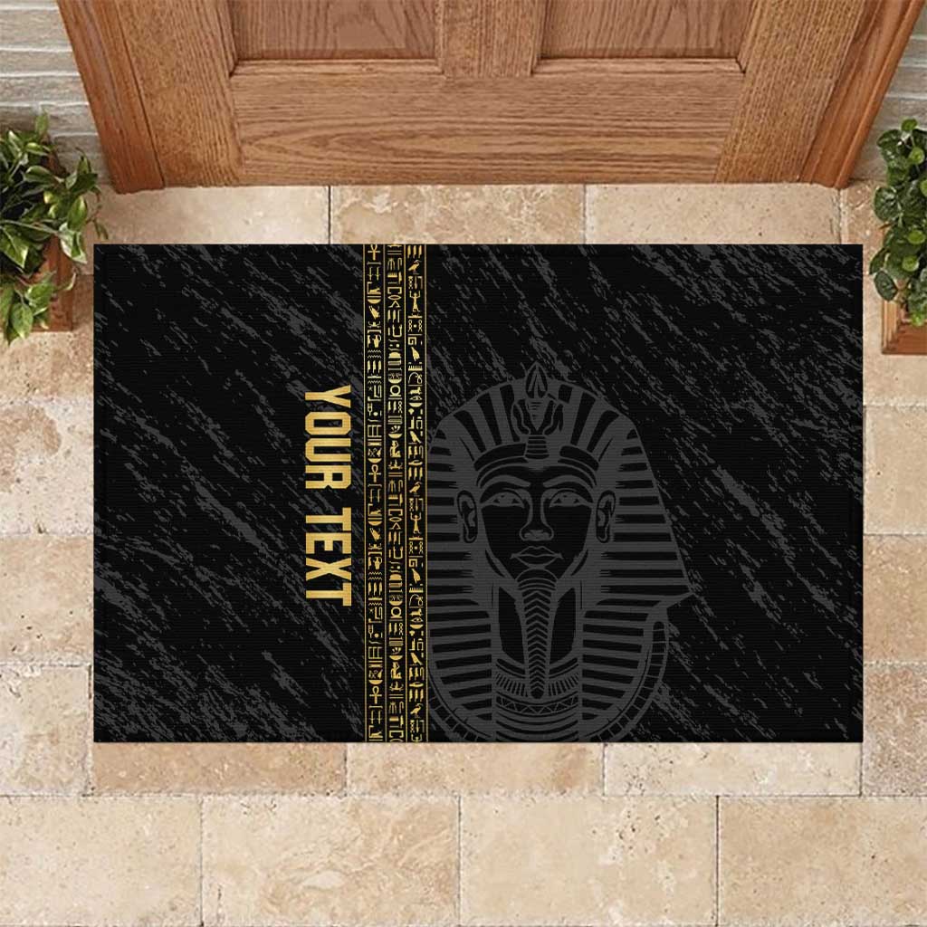Egypt Basketball Custom Rubber Doormat Come On Pharaohs - Wonder Print Shop