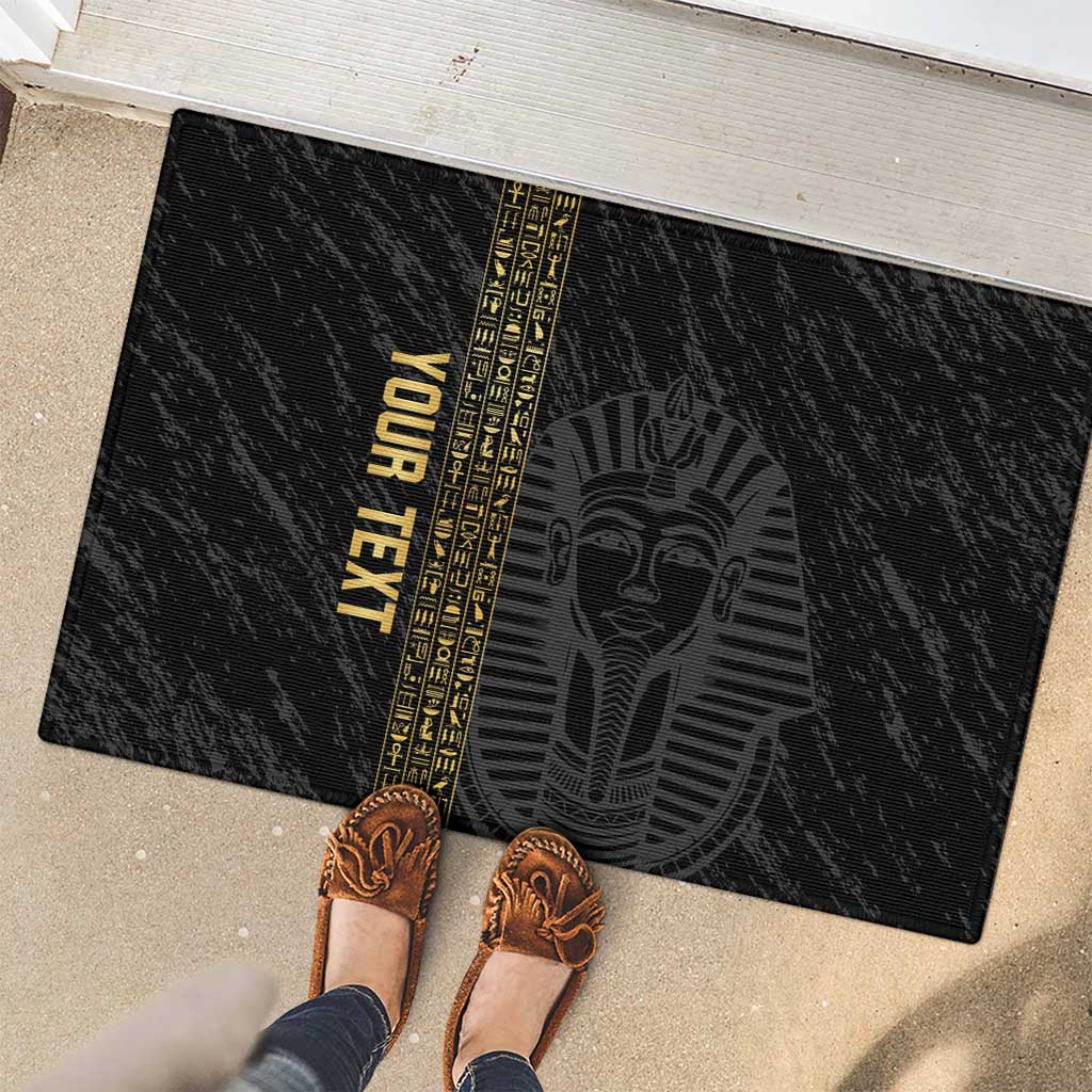 Egypt Basketball Custom Rubber Doormat Come On Pharaohs - Wonder Print Shop