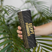 Egypt Basketball Custom Skinny Tumbler Come On Pharaohs - Wonder Print Shop