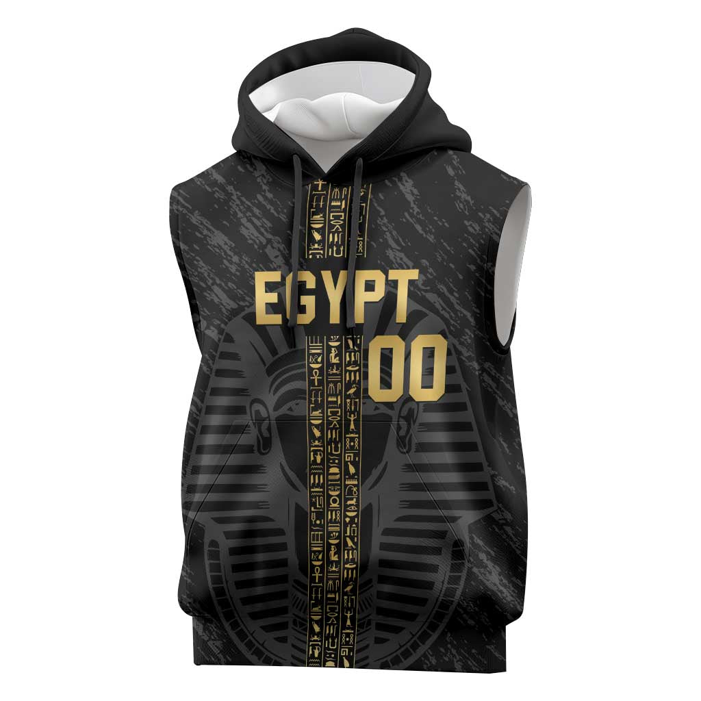 Egypt Basketball Custom Sleeveless Hoodie Come On Pharaohs - Wonder Print Shop