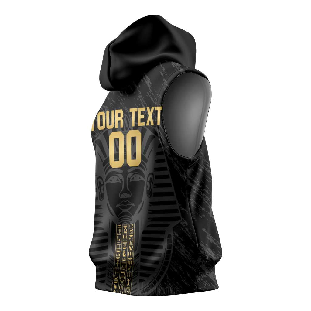 Egypt Basketball Custom Sleeveless Hoodie Come On Pharaohs - Wonder Print Shop