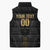 Egypt Basketball Custom Sleeveless Puffer Jacket Come On Pharaohs - Wonder Print Shop