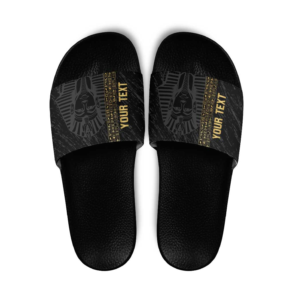 Egypt Basketball Custom Slide Sandals Come On Pharaohs - Wonder Print Shop