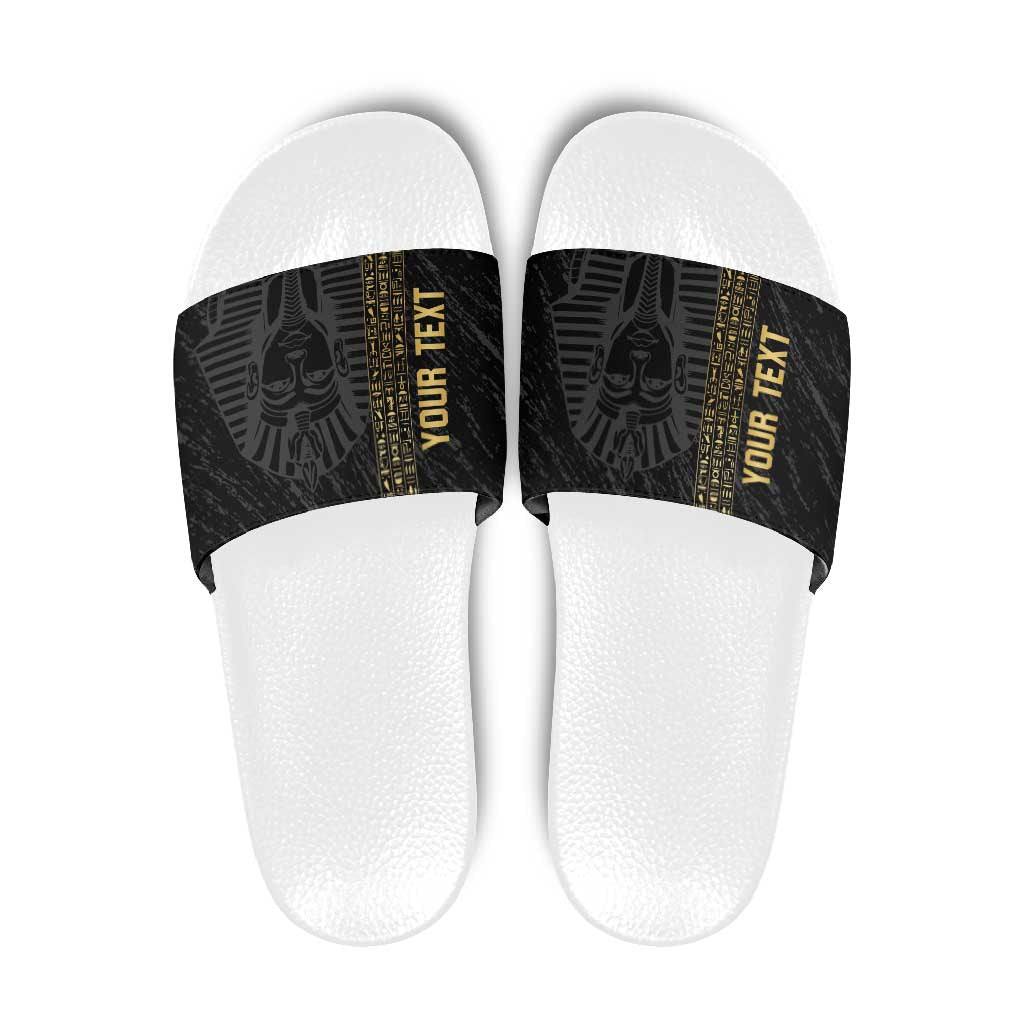Egypt Basketball Custom Slide Sandals Come On Pharaohs - Wonder Print Shop