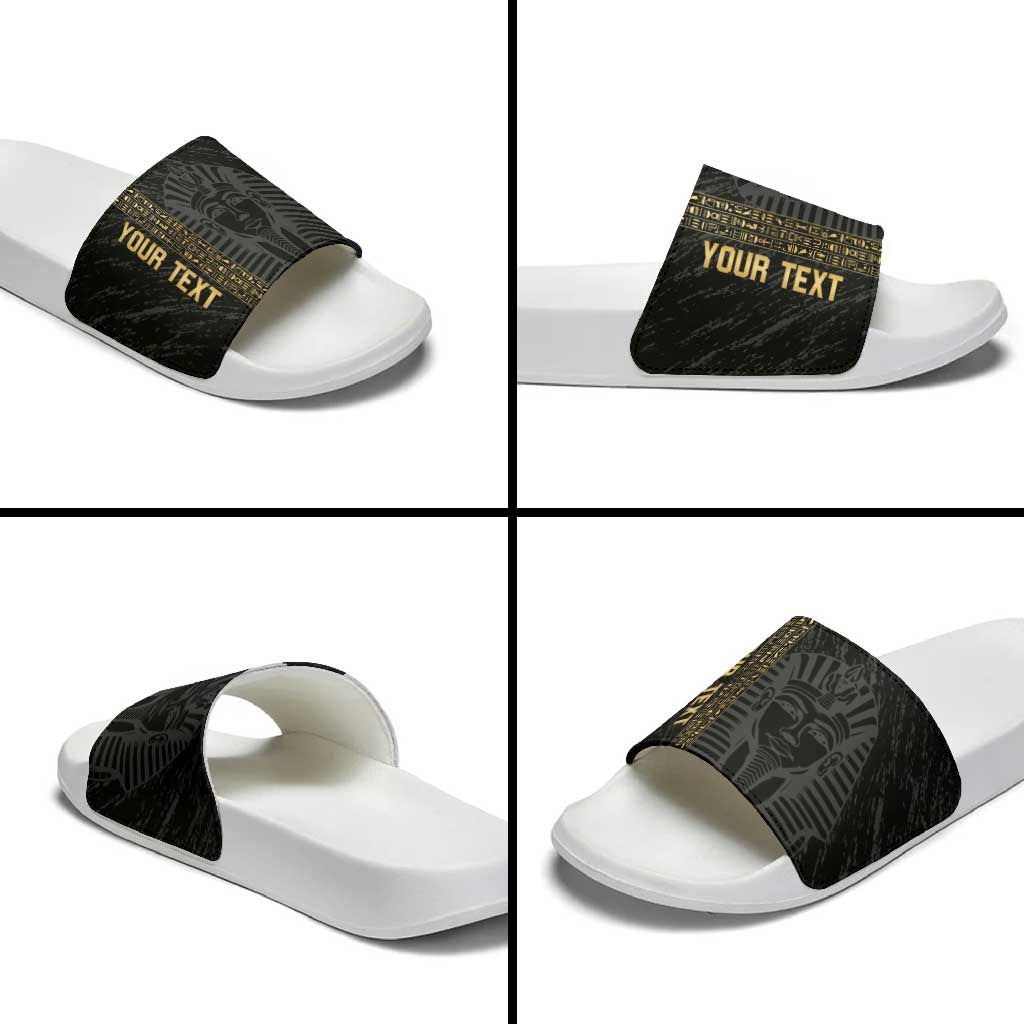 Egypt Basketball Custom Slide Sandals Come On Pharaohs - Wonder Print Shop