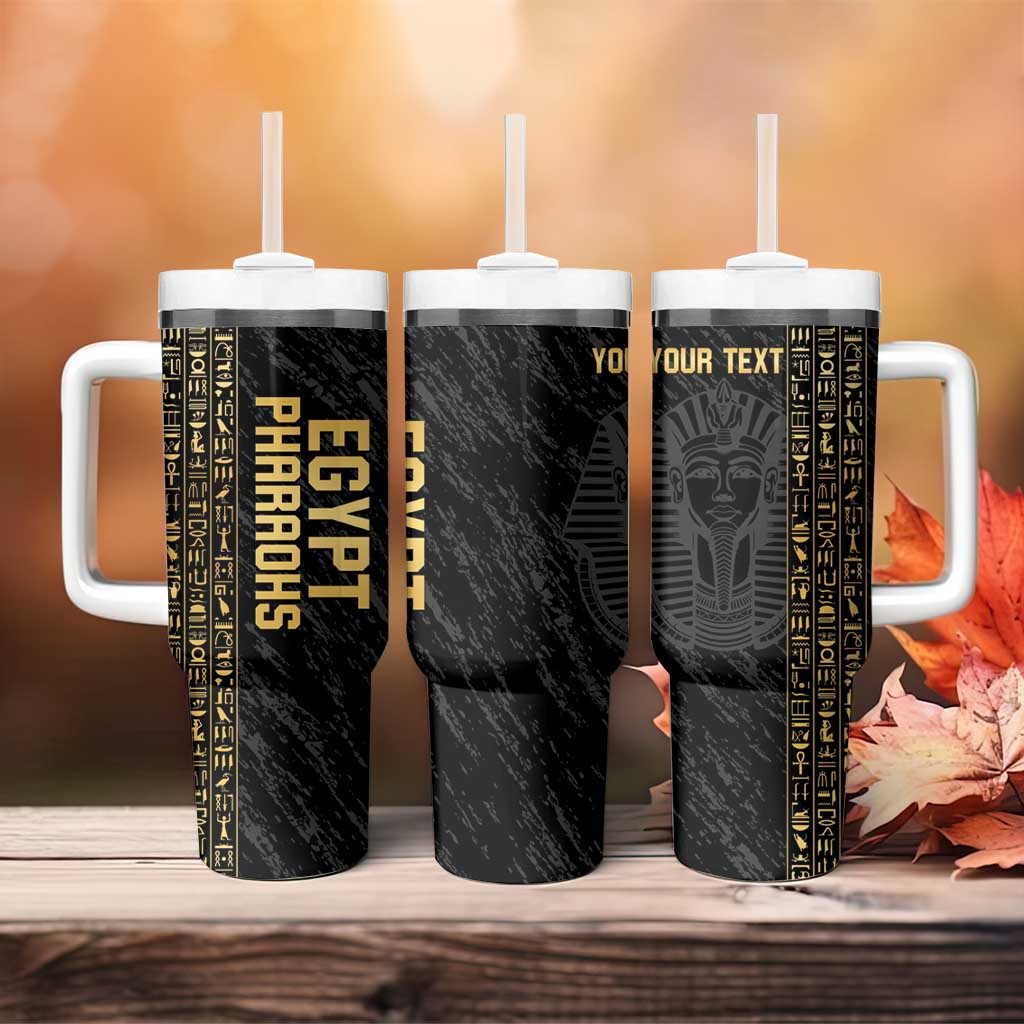 Egypt Basketball Custom Tumbler With Handle Come On Pharaohs - Wonder Print Shop