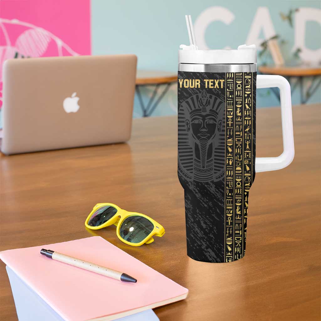 Egypt Basketball Custom Tumbler With Handle Come On Pharaohs - Wonder Print Shop