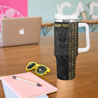 Egypt Basketball Custom Tumbler With Handle Come On Pharaohs - Wonder Print Shop