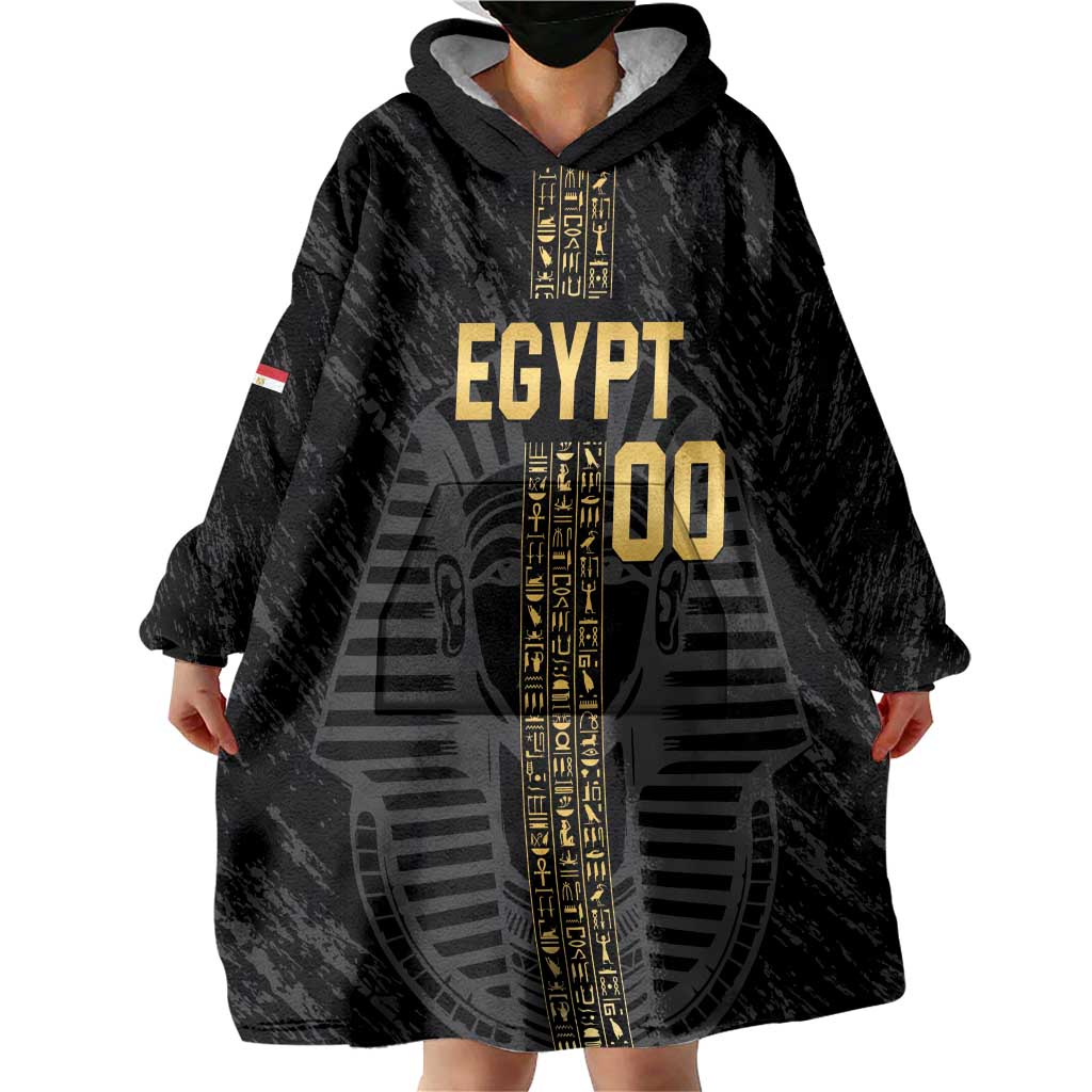 Egypt Basketball Custom Wearable Blanket Hoodie Come On Pharaohs - Wonder Print Shop