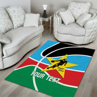 South Sudan Basketball Custom Area Rug Come On Bright Stars - Wonder Print Shop