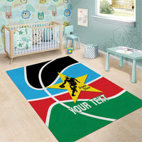 South Sudan Basketball Custom Area Rug Come On Bright Stars - Wonder Print Shop