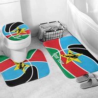 South Sudan Basketball Custom Bathroom Set Come On Bright Stars - Wonder Print Shop