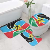 South Sudan Basketball Custom Bathroom Set Come On Bright Stars - Wonder Print Shop