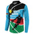 South Sudan Basketball Custom Button Sweatshirt Come On Bright Stars - Wonder Print Shop