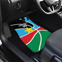 South Sudan Basketball Custom Car Mats Come On Bright Stars - Wonder Print Shop