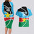 South Sudan Basketball Custom Couples Matching Long Sleeve Bodycon Dress and Hawaiian Shirt Come On Bright Stars - Wonder Print Shop