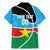 South Sudan Basketball Custom Family Matching Mermaid Dress and Hawaiian Shirt Come On Bright Stars - Wonder Print Shop