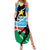 South Sudan Basketball Custom Family Matching Summer Maxi Dress and Hawaiian Shirt Come On Bright Stars - Wonder Print Shop