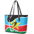 South Sudan Basketball Custom Leather Tote Bag Come On Bright Stars - Wonder Print Shop