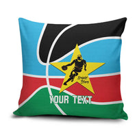 South Sudan Basketball Custom Pillow Cover Come On Bright Stars - Wonder Print Shop