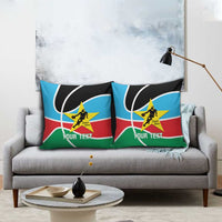 South Sudan Basketball Custom Pillow Cover Come On Bright Stars - Wonder Print Shop
