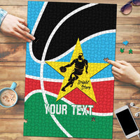 South Sudan Basketball Custom Puzzle Come On Bright Stars - Wonder Print Shop