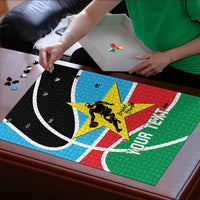 South Sudan Basketball Custom Puzzle Come On Bright Stars - Wonder Print Shop