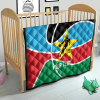 South Sudan Basketball Custom Quilt Come On Bright Stars - Wonder Print Shop