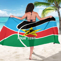 South Sudan Basketball Custom Sarong Come On Bright Stars - Wonder Print Shop