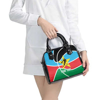 South Sudan Basketball Custom Shoulder Handbag Come On Bright Stars - Wonder Print Shop