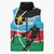 South Sudan Basketball Custom Sleeveless Puffer Jacket Come On Bright Stars - Wonder Print Shop