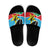 South Sudan Basketball Custom Slide Sandals Come On Bright Stars - Wonder Print Shop