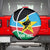 South Sudan Basketball Custom Spare Tire Cover Come On Bright Stars - Wonder Print Shop